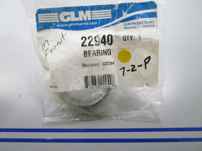 *NEW* 0810 GLM Bearing 22940 Replaces: 432264