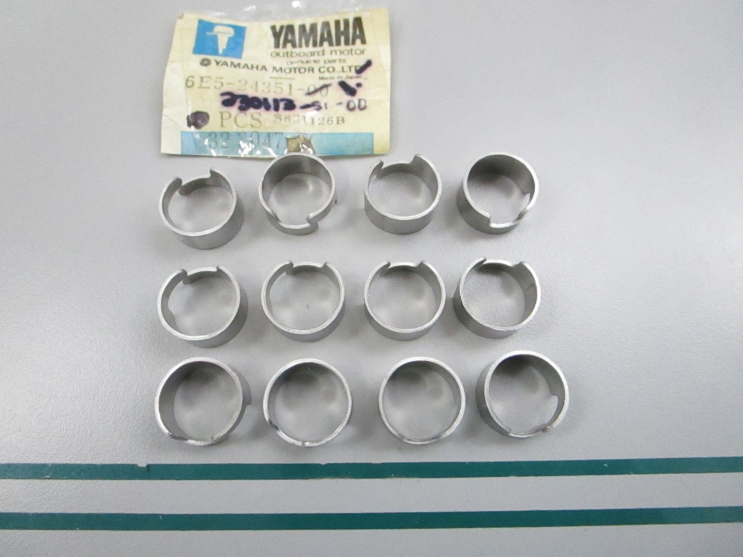 NEW OEM (LOT OF 12) 6E5-24351-00-00 Yamaha Band Clamp 0810