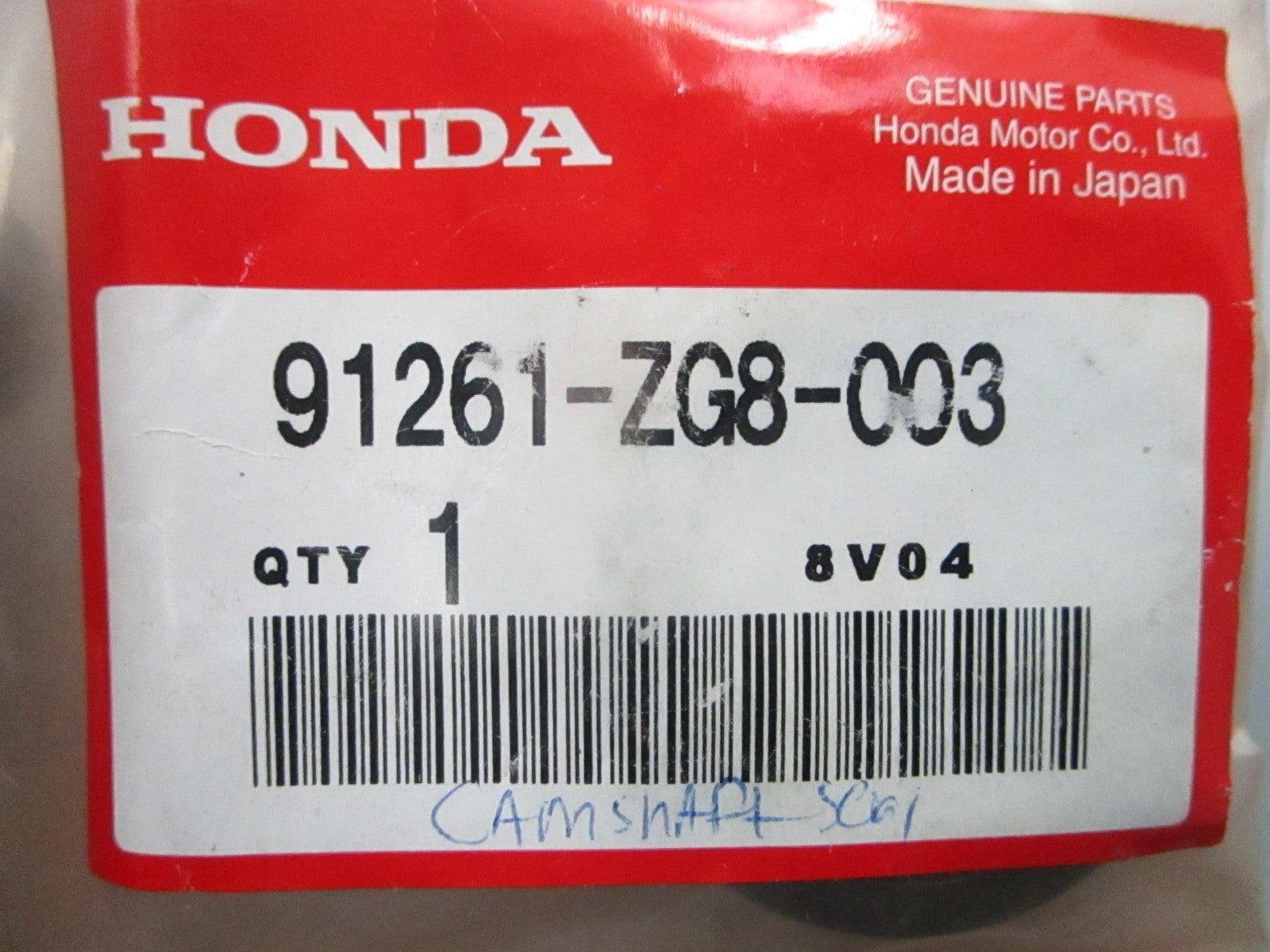 NEW OEM Honda 91261-ZG8-003 Oil Seal 0810