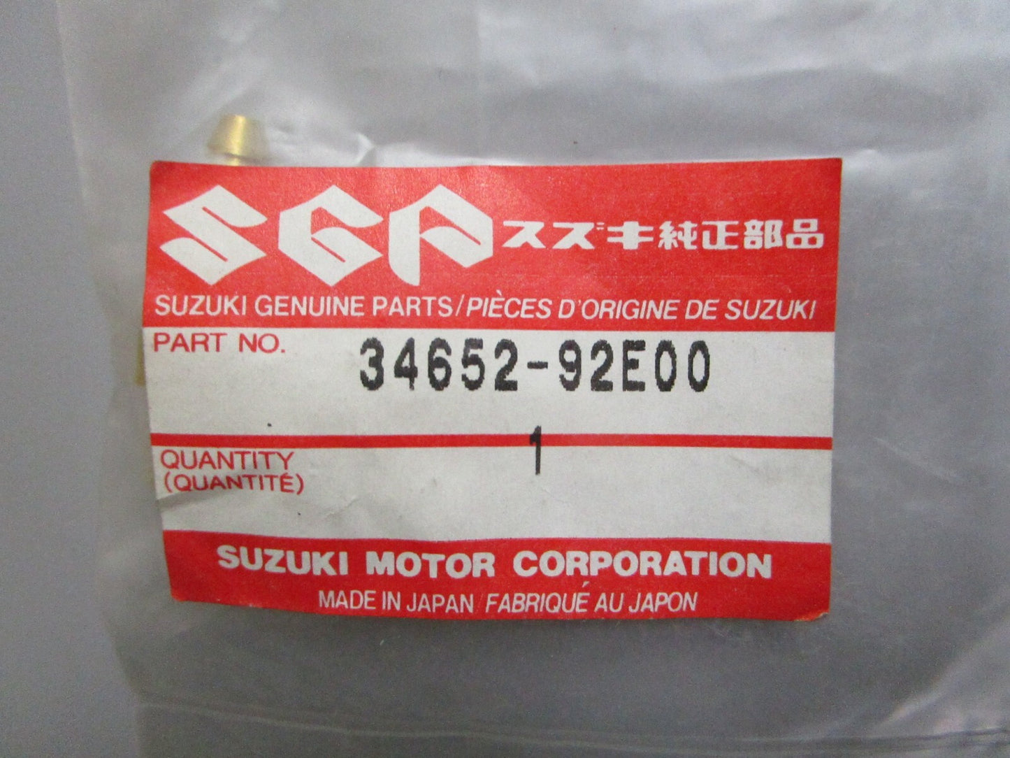 *NEW OEM* 0810 Suzuki Union 34652-92E00