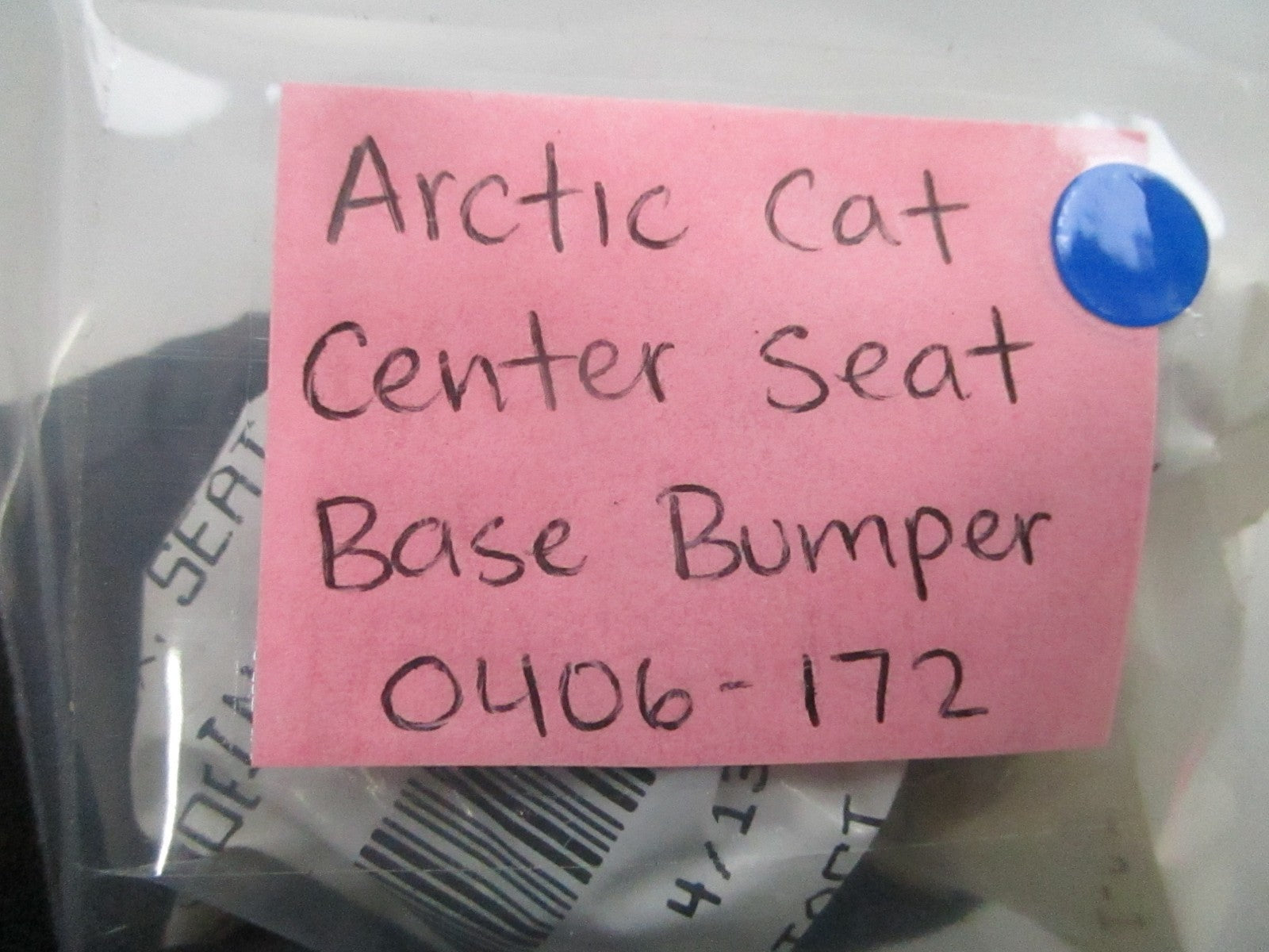 *NEW OEM* 0810 Arctic Cat Center Seat Base Bumper 0406-172