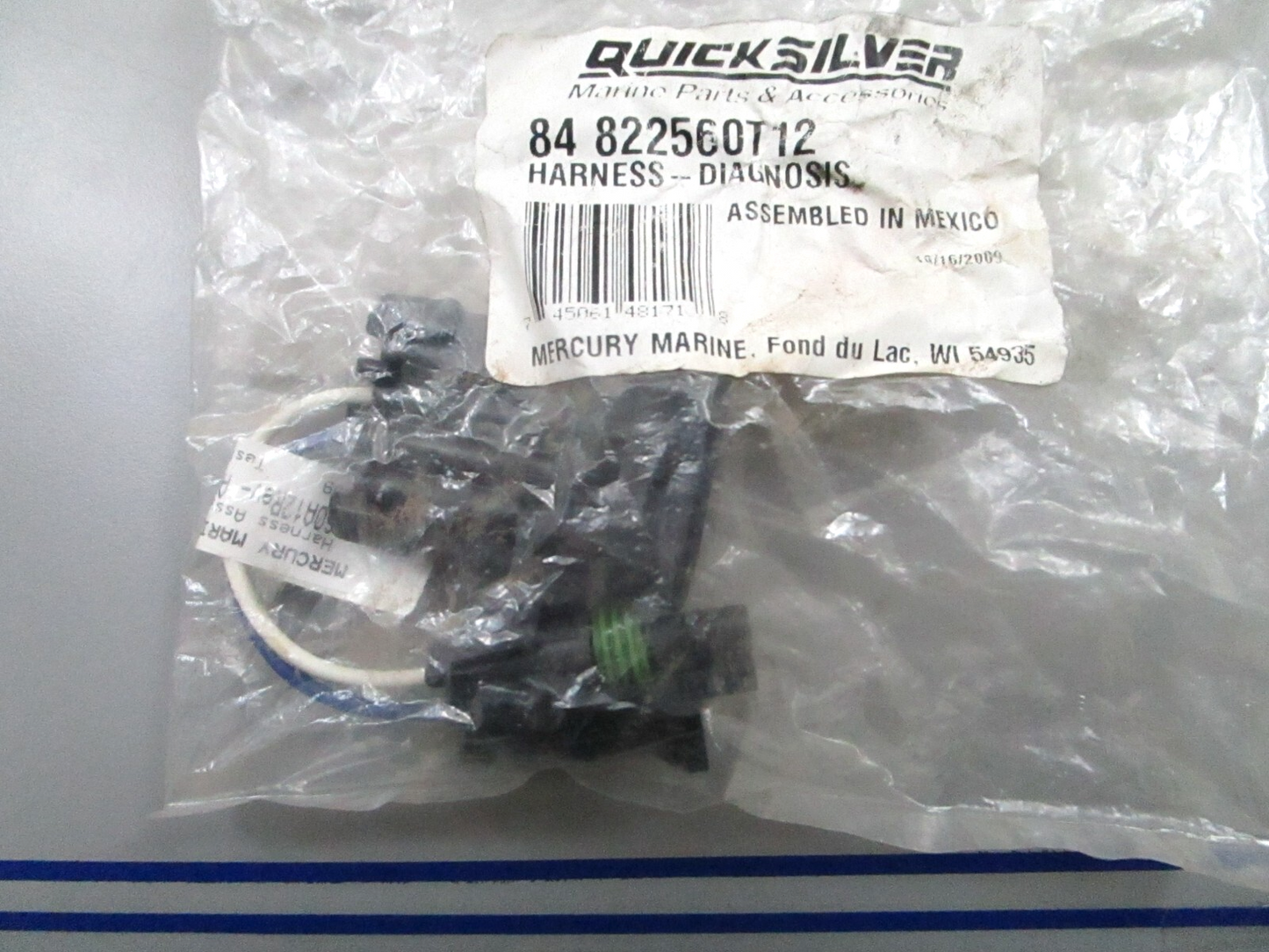 *NEW OEM* 0810 Mercury Quicksilver Diagnosis Harness 84-822560T12