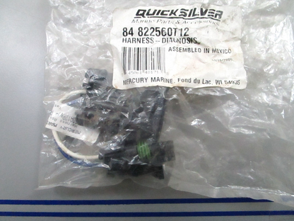 *NEW OEM* 0810 Mercury Quicksilver Diagnosis Harness 84-822560T12