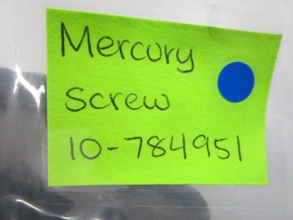 NEW OEM 10-784951 Mercury Quicksilver Screw 0810