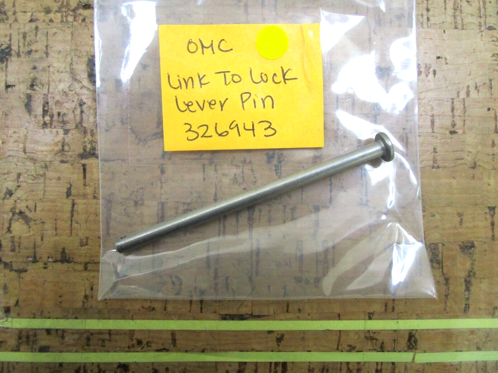 *NEW OEM* 0750 OMC Johnson Evinrude LINK TO LOCK LEVER PIN 326943 0326943
