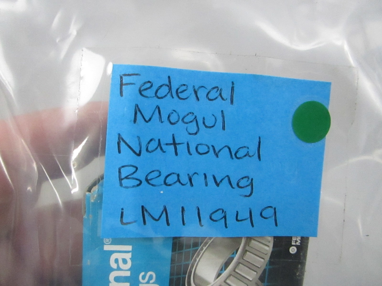 NEW OEM (LOT OF 2) LM11949 Federal Mogul National Bearing 0810