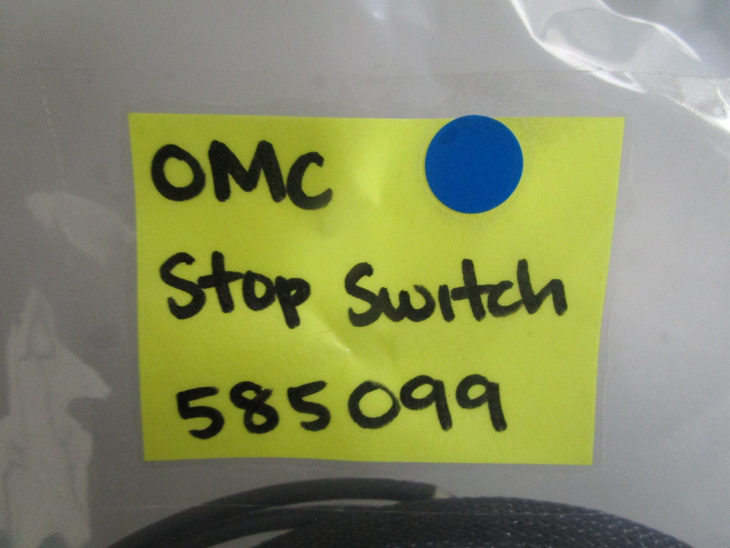 *NEW OEM* 0820 OMC Johnson Evinrude Stop Switch 585099 0585099