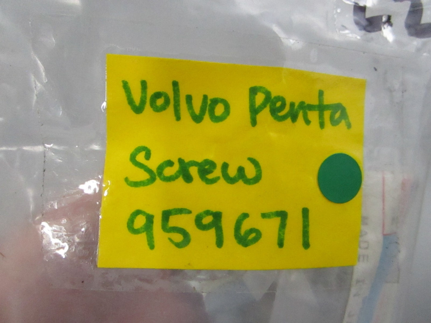 NEW OEM (LOT OF 2) 959671 Volvo Penta Screw 0810