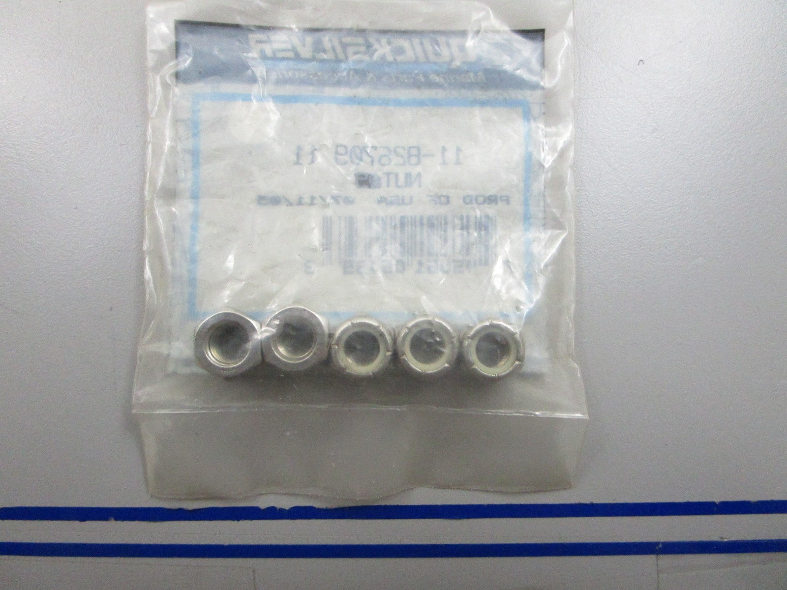 *NEW OEM* (LOT OF 5) 0810 Mercury Quicksilver Nut 11-826709 11