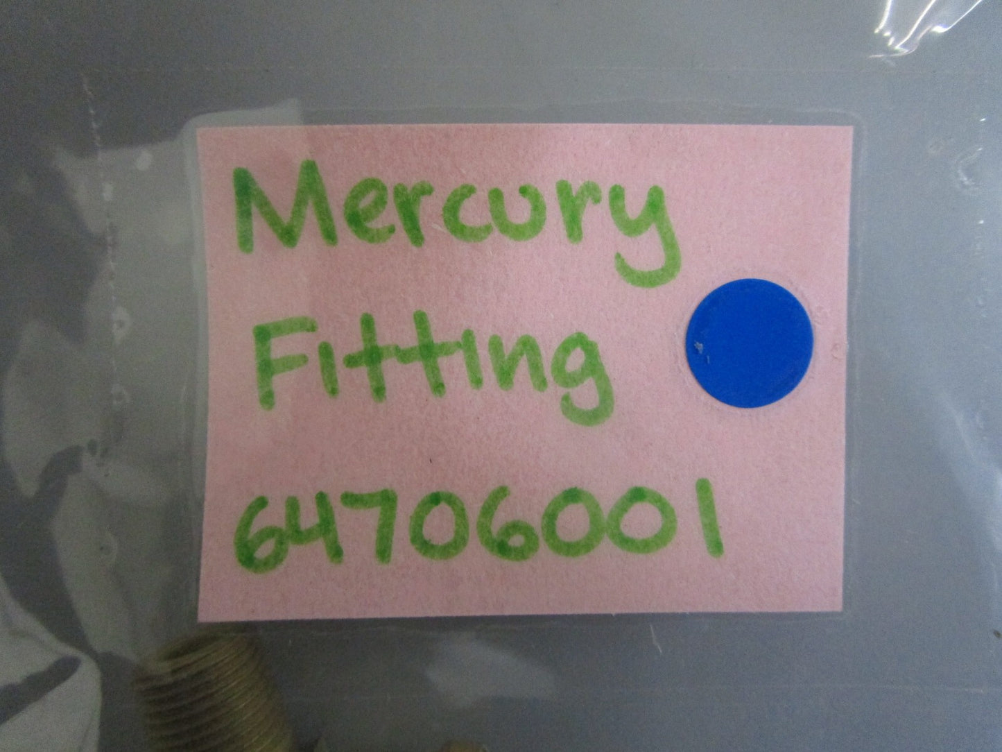 *NEW OEM* 0820 Mercury Quicksilver Fitting 64706001