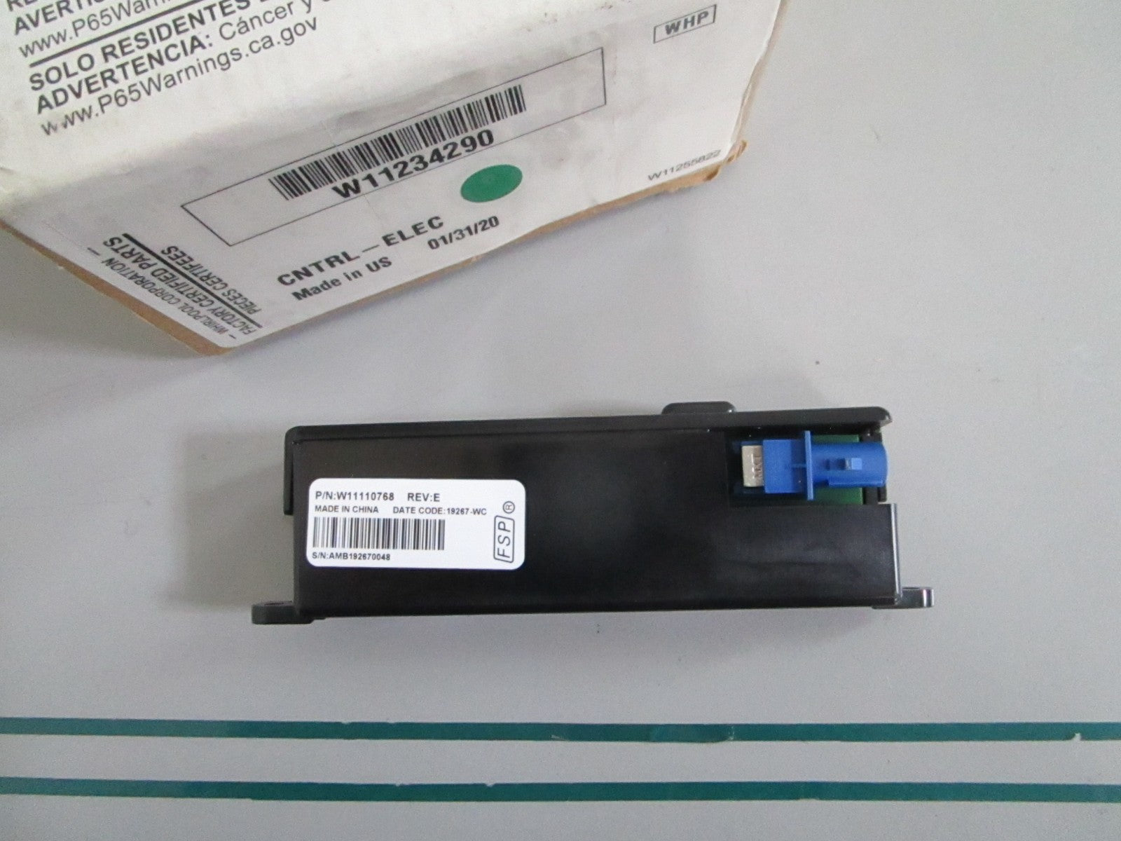 Whirlpool NEW OEM WiFi Module Assy W11234290 Refrigerator Range Oven NOS 0820
