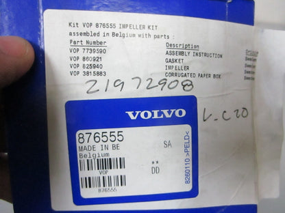 *NEW OEM* 0720 Volvo Penta Impeller Kit 876555