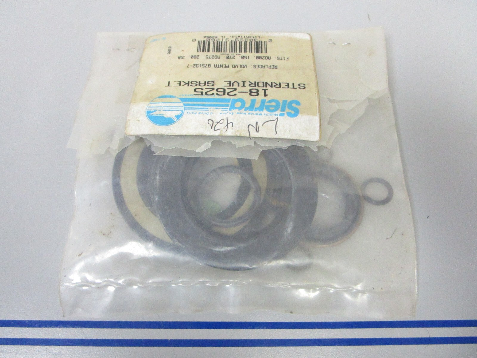 *NEW* 0720 Sierra Gasket Set 18-2625 Replaces: Volvo 875192