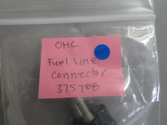*NEW OEM* 0810 OMC Johnson Evinrude Fuel Line Connector 375788 0378755