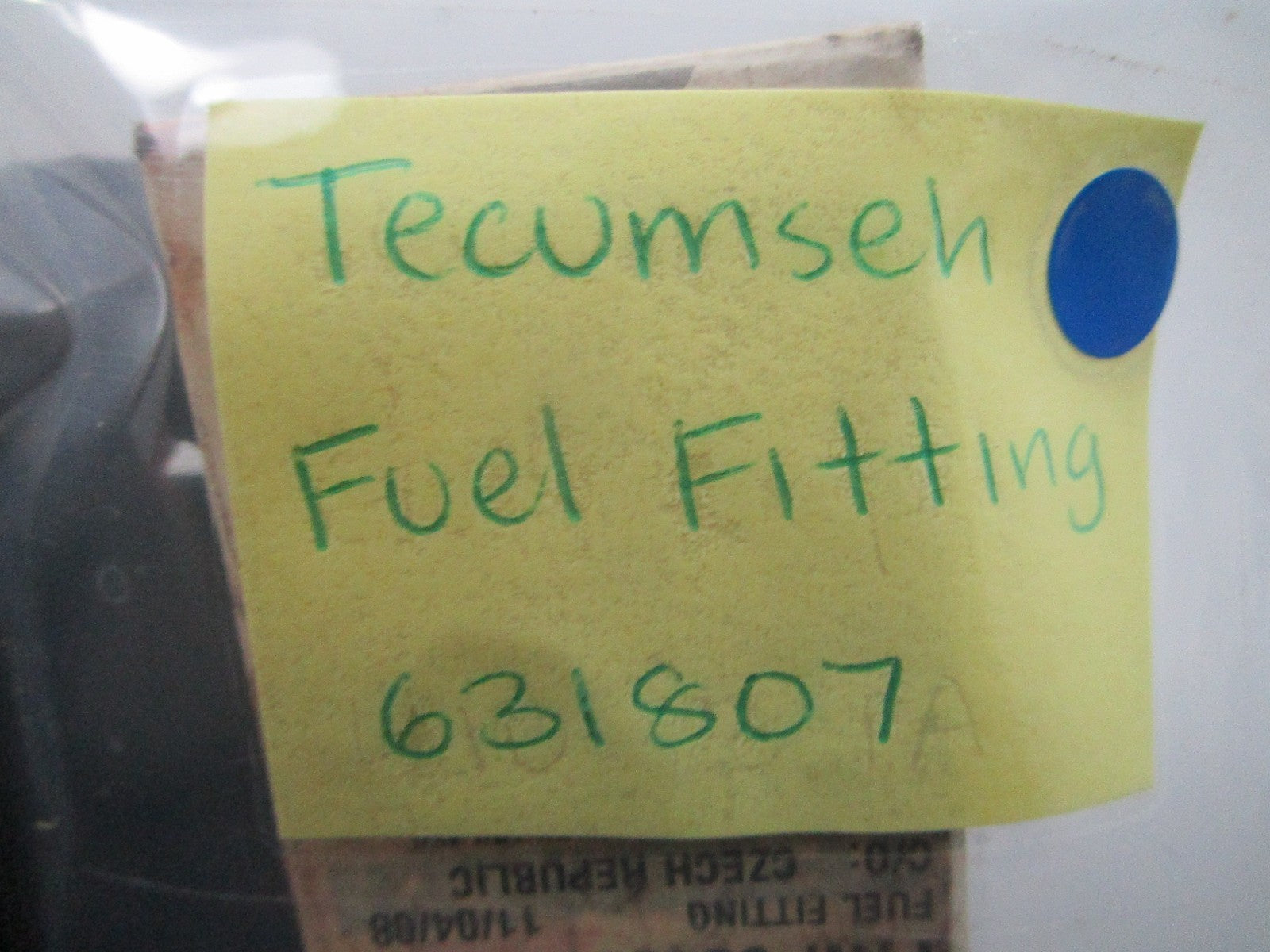 *NEW OEM* 0810 Tecumseh Fuel Fitting 631807