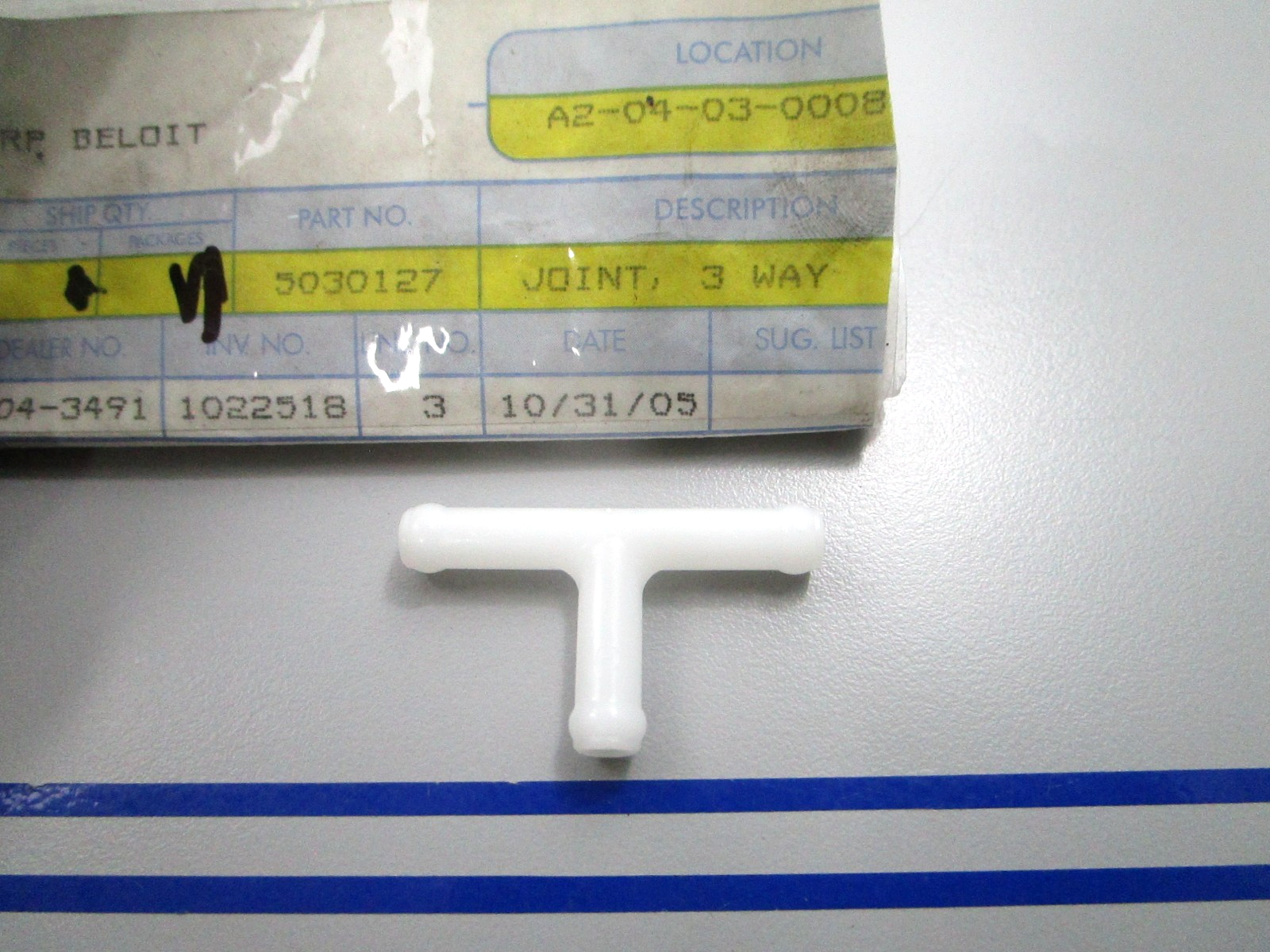 *NEW OEM* 0810 OMC Johnson Evinrude 3 Way Joint Tee 5030129