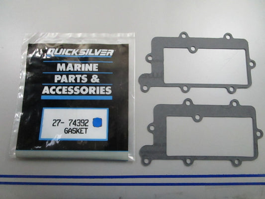 *NEW OEM* (LOT OF 2) 0810 Mercury Quicksilver Gasket 27-74392
