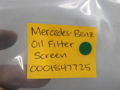 NEW OEM 0001847725 Mercedes-Benz Oil Filter Screen 0810