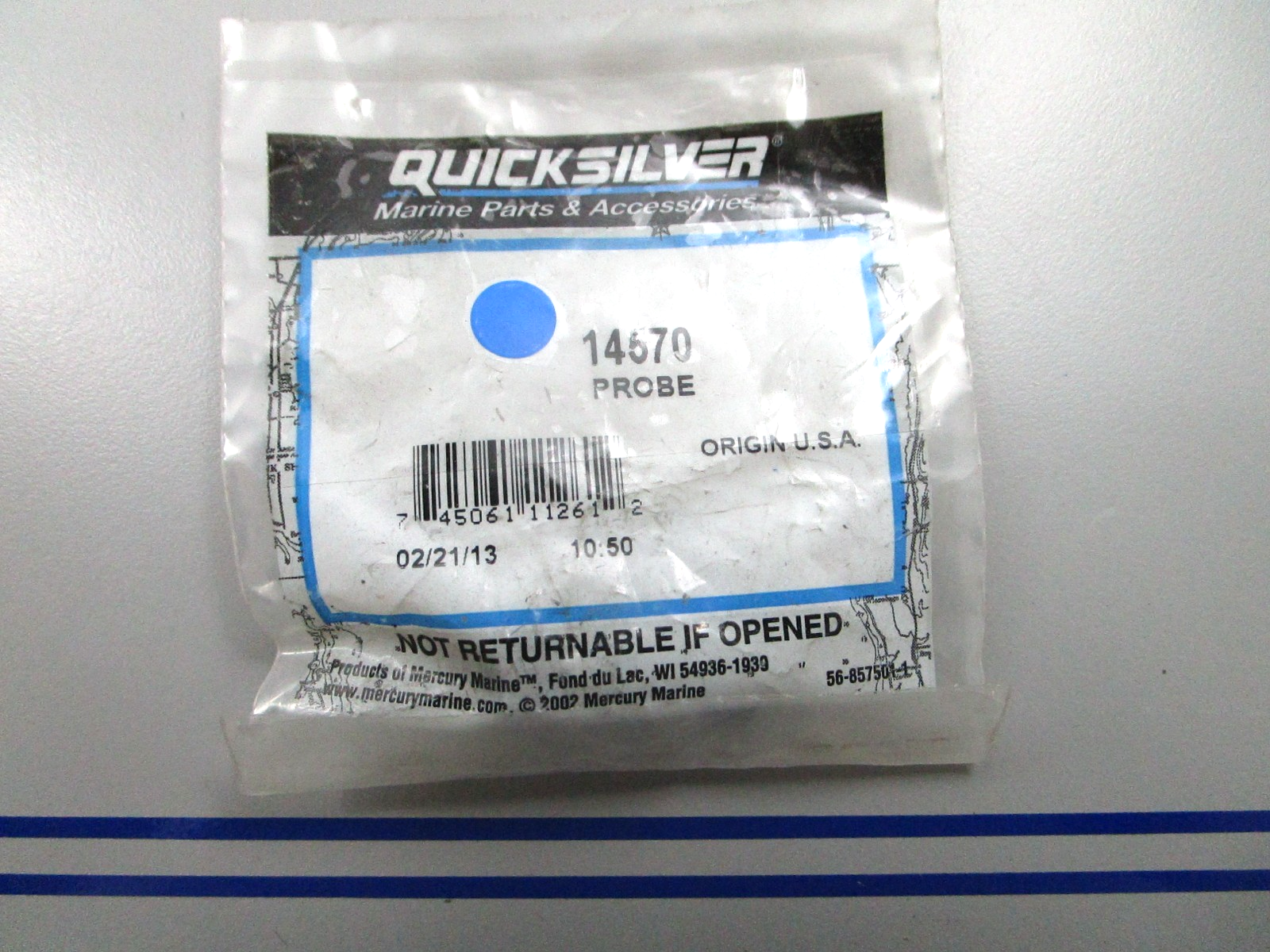 *NEW OEM* 0810 Mercury Quicksilver Probe 14570