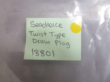 *NEW* 0810 Seachoice Twist Type Drain Plug 18801