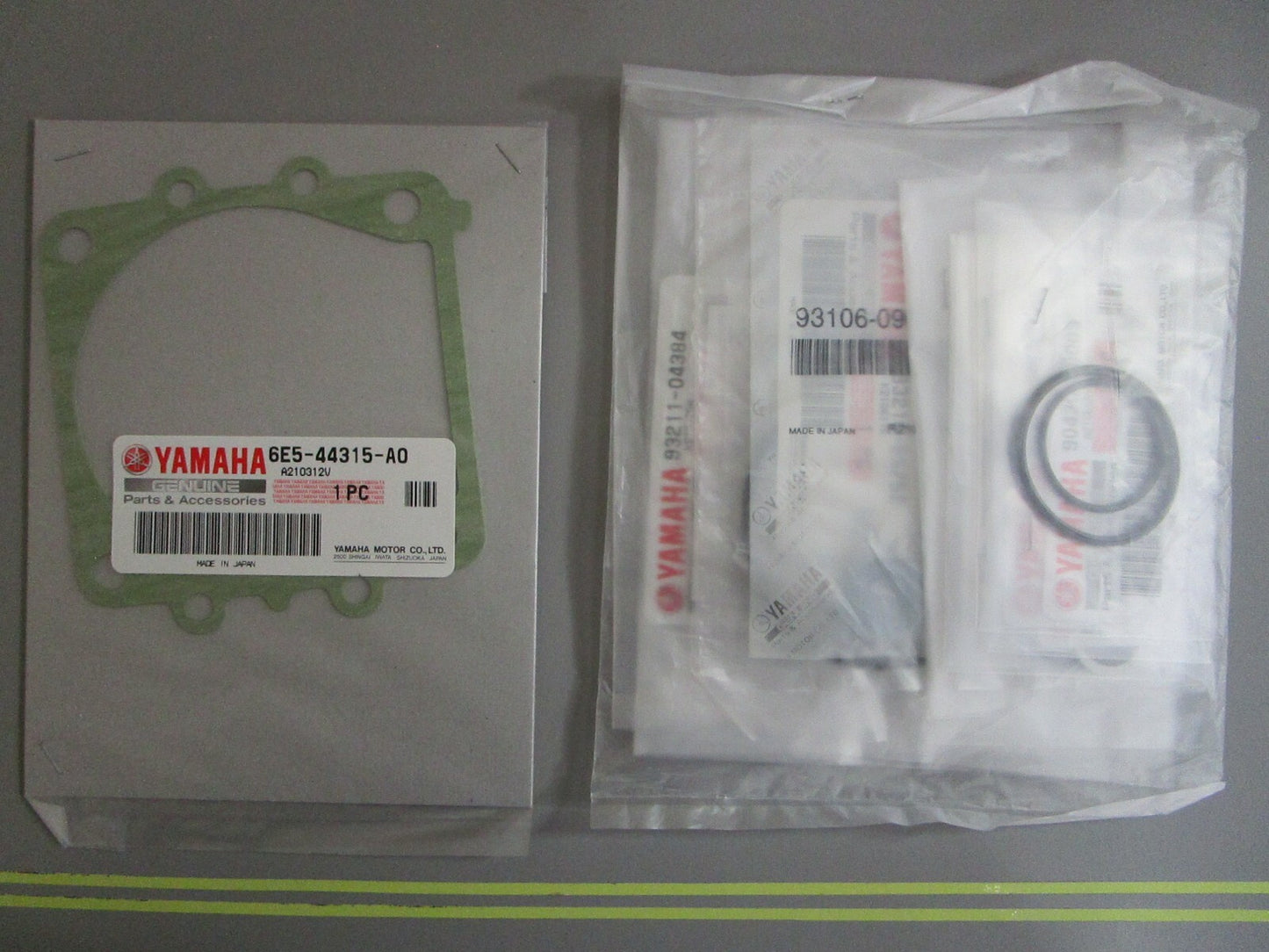 *NEW OEM* 0820 Yamaha Lower Unit Gasket Kit 6P2-W0001-22-00