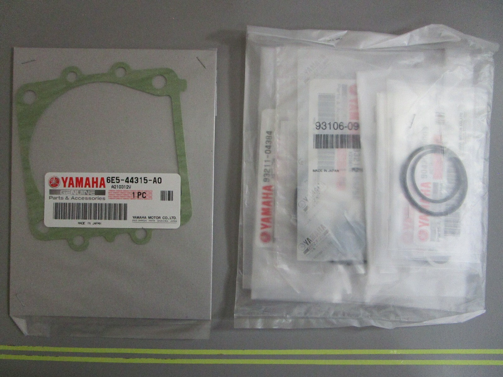 *NEW OEM* 0820 Yamaha Lower Unit Gasket Kit 6P2-W0001-22-00