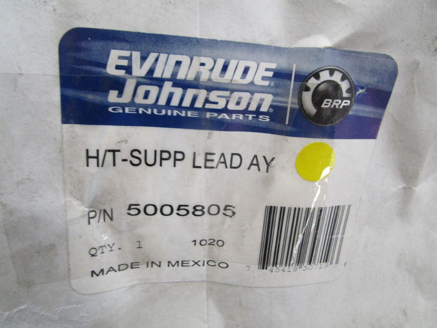 *NEW OEM* 0810 OMC Johnson Evinrude H/T Supply Lead Assembly 5005805