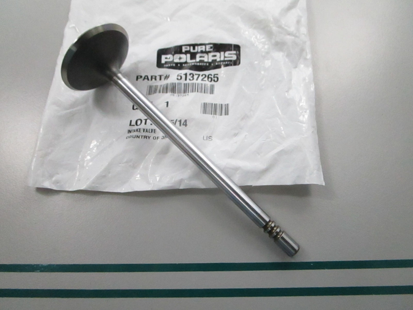 NEW OEM 5137265 Polaris Intake Valve 0810
