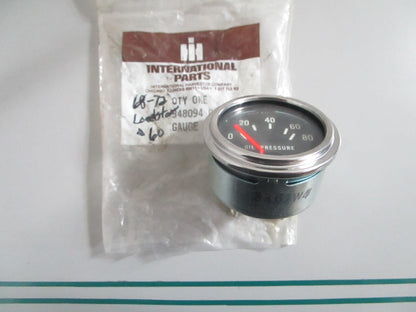 NEW OEM 348094C1 International Parts Oil Pressure Gauge 0820