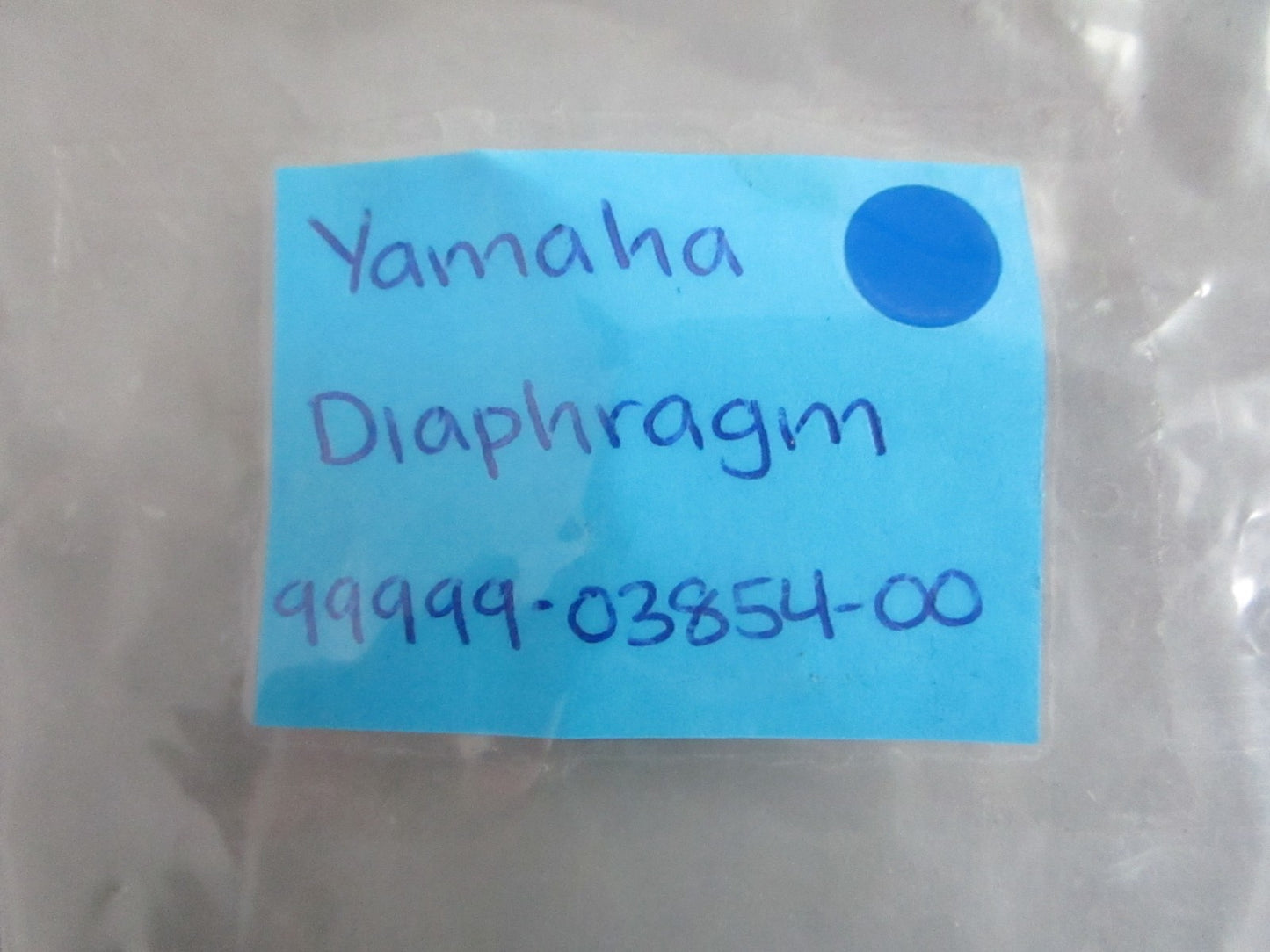 NEW OEM 99999-03854-00 Yamaha Diaphragm 0820