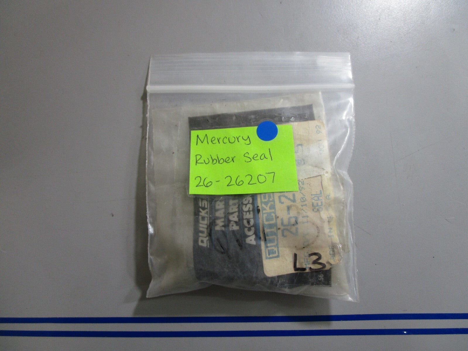 *NEW OEM* (LOT OF 3) 0810 Mercury Quicksilver Rubber Seal 26-26207