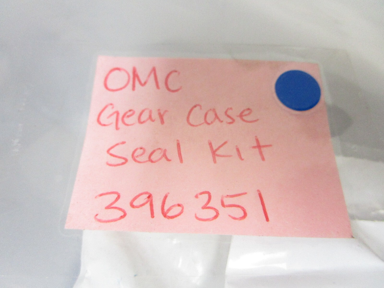 *NEW OEM* 0810 OMC Johnson Evinrude Gear Case Seal Kit 396351 0396351