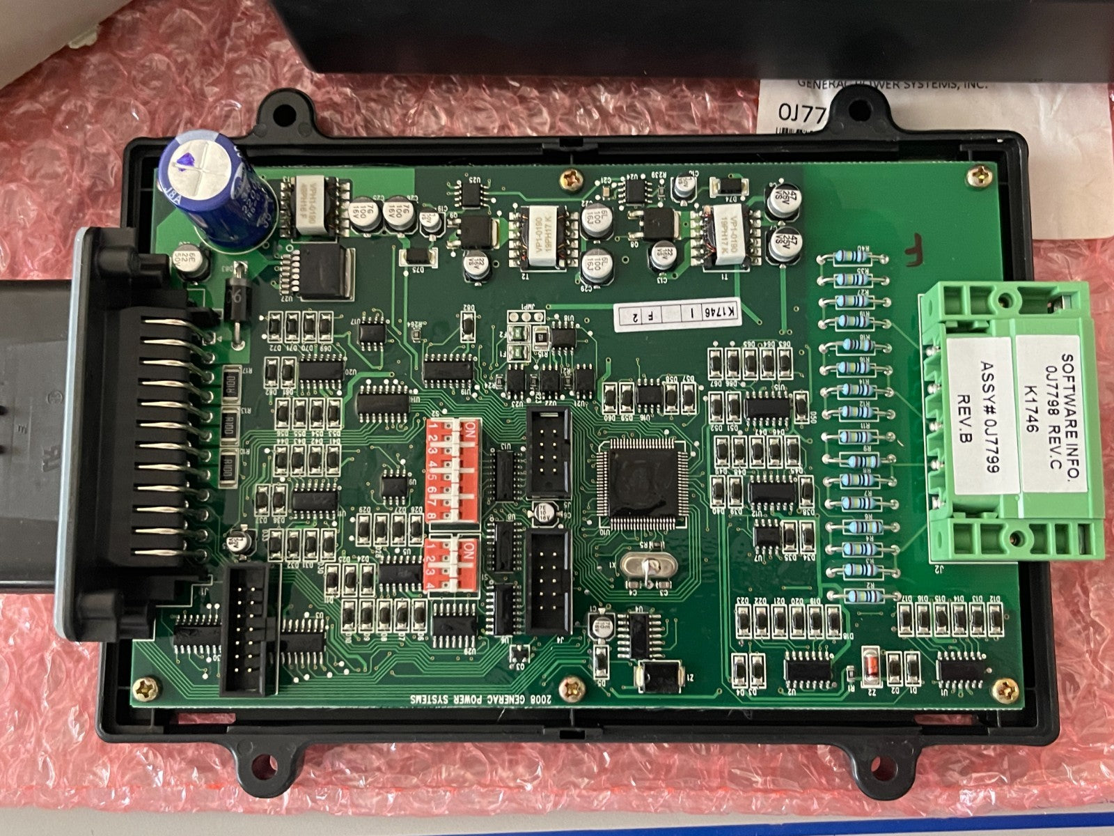 *NEW OEM* 0720 Generac TTS Automatic Transfer Switch PCB Controller Ay 0J7800