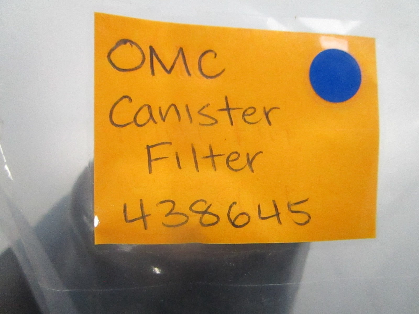 *NEW OEM* (LOT OF 2) 0810 OMC Johnson Evinrude Canister Filter 438645 0438645