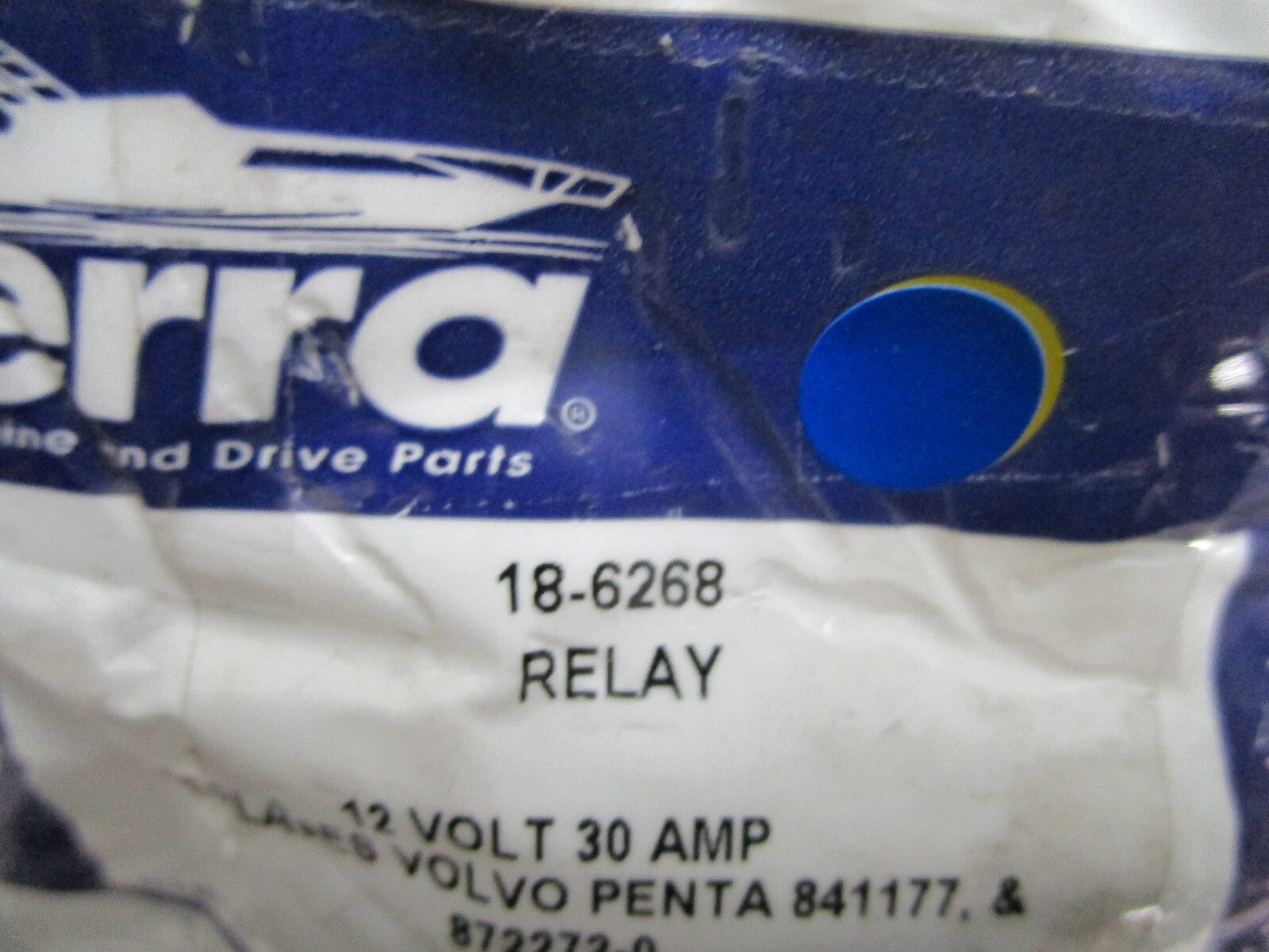 *NEW* 0720 Sierra 30amp 12V Relay 18-6268 Replaces: Volvo 841177