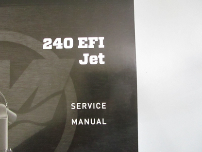 *NEW OEM* 0820 Mercury Quicksilver 240 EFI Jet Service Manual 90-8M0122848