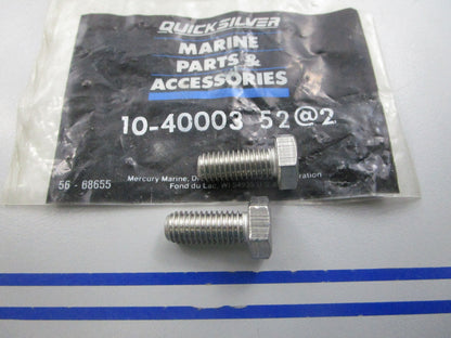 NEW OEM (LOT OF 2) 10-4000352 Mercury Quicksilver Screw 0810