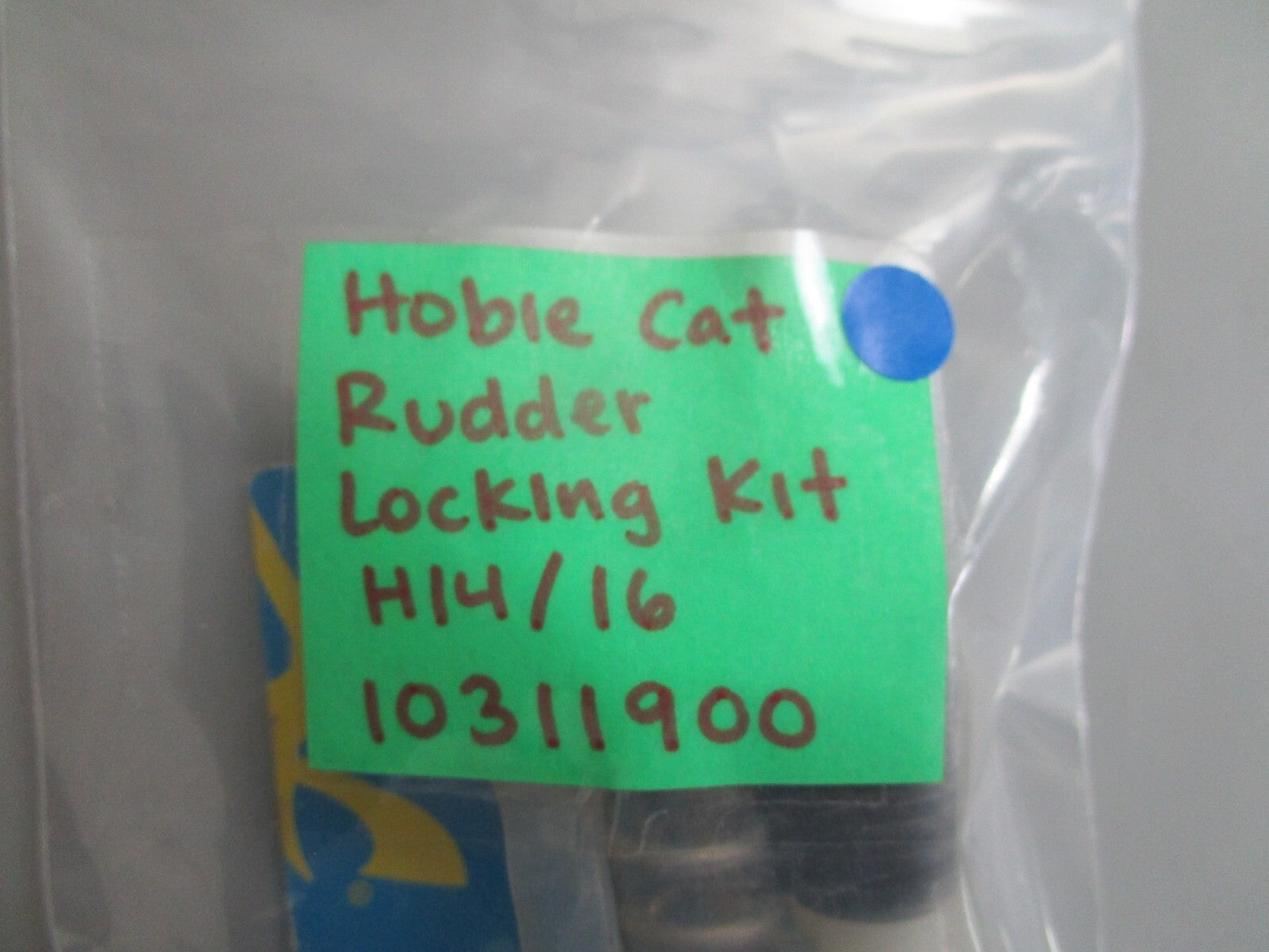 *NEW* 0810 Hobie Cat Rudder Locking Kit H14/16 10311900