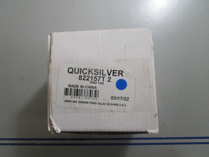 *NEW OEM* 0810 Mercury Quicksilver Trim Tab 822157T 2