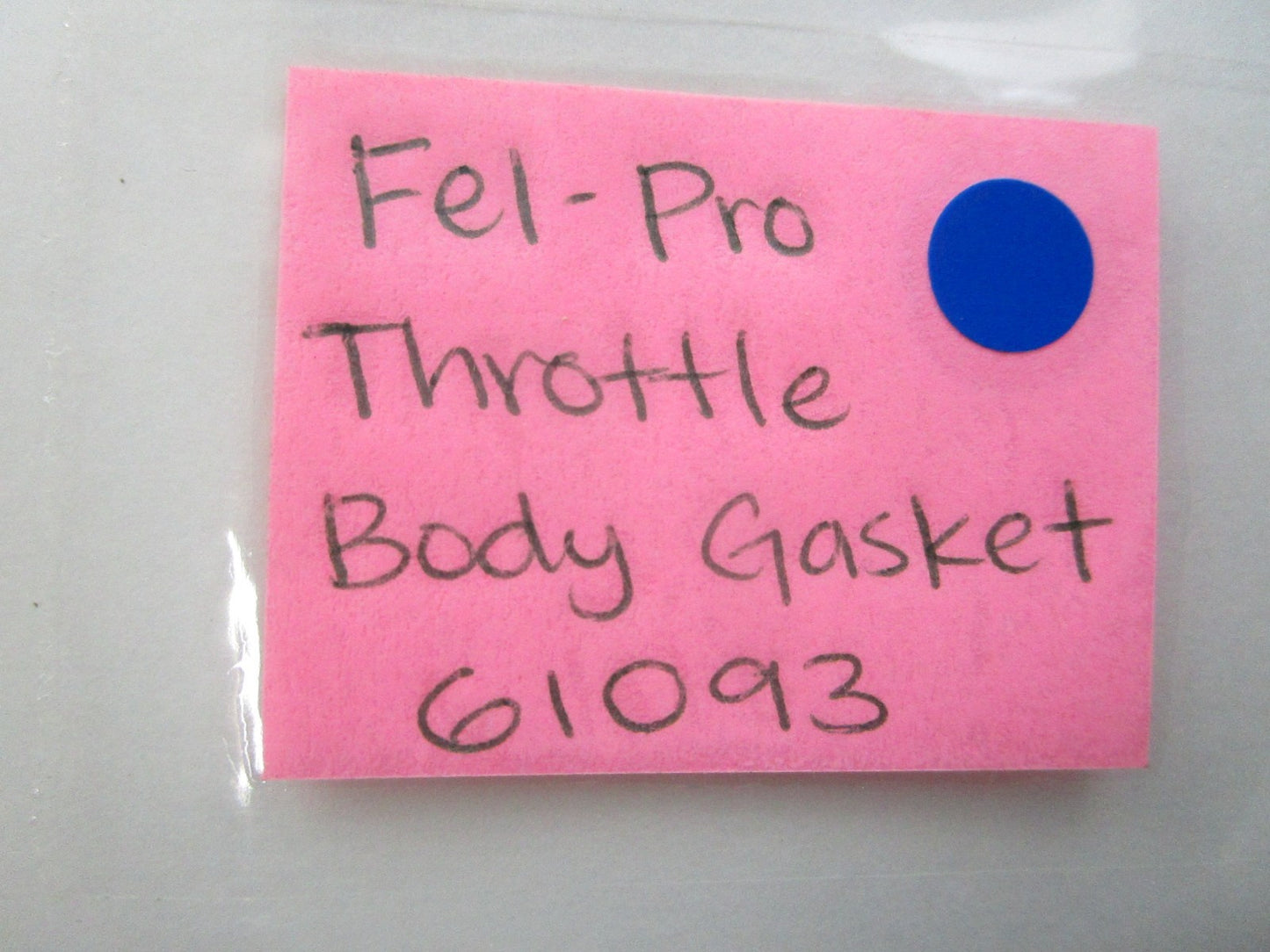 *NEW* 0810 Fel-Pro Throttle Body Gasket 61093