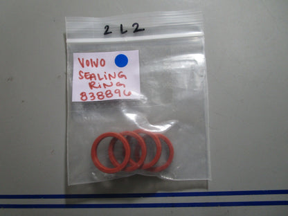 *NEW OEM* (LOT OF 2) 0810 Volvo Penta Sealing Ring 838896