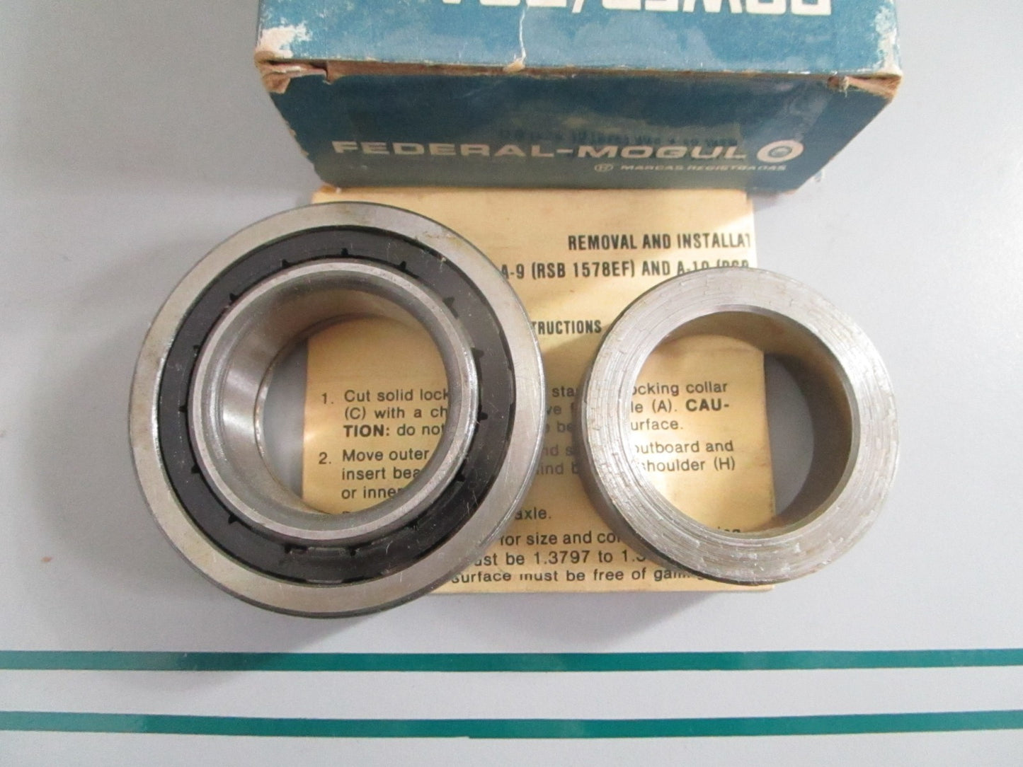 NEW OEM RNB1578 RB1578 Bower Tapered Roller Bearing Set 0820