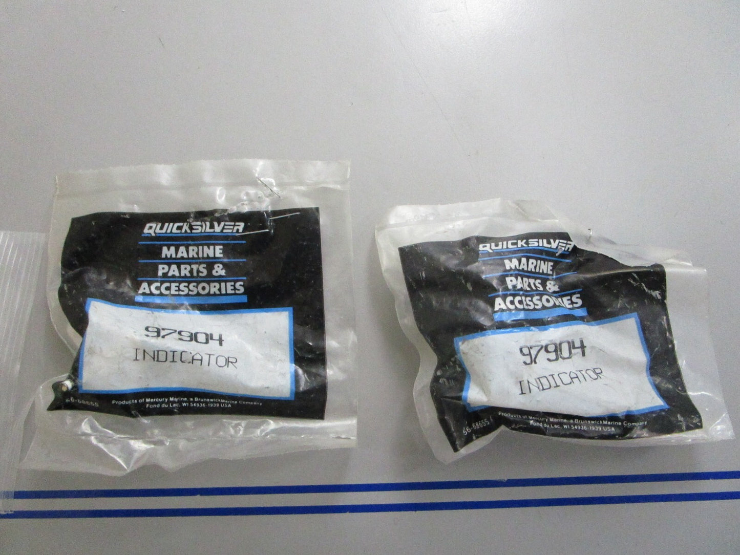*NEW OEM* (LOT OF 2) 0810 Mercury Quicksilver Indicator 97904