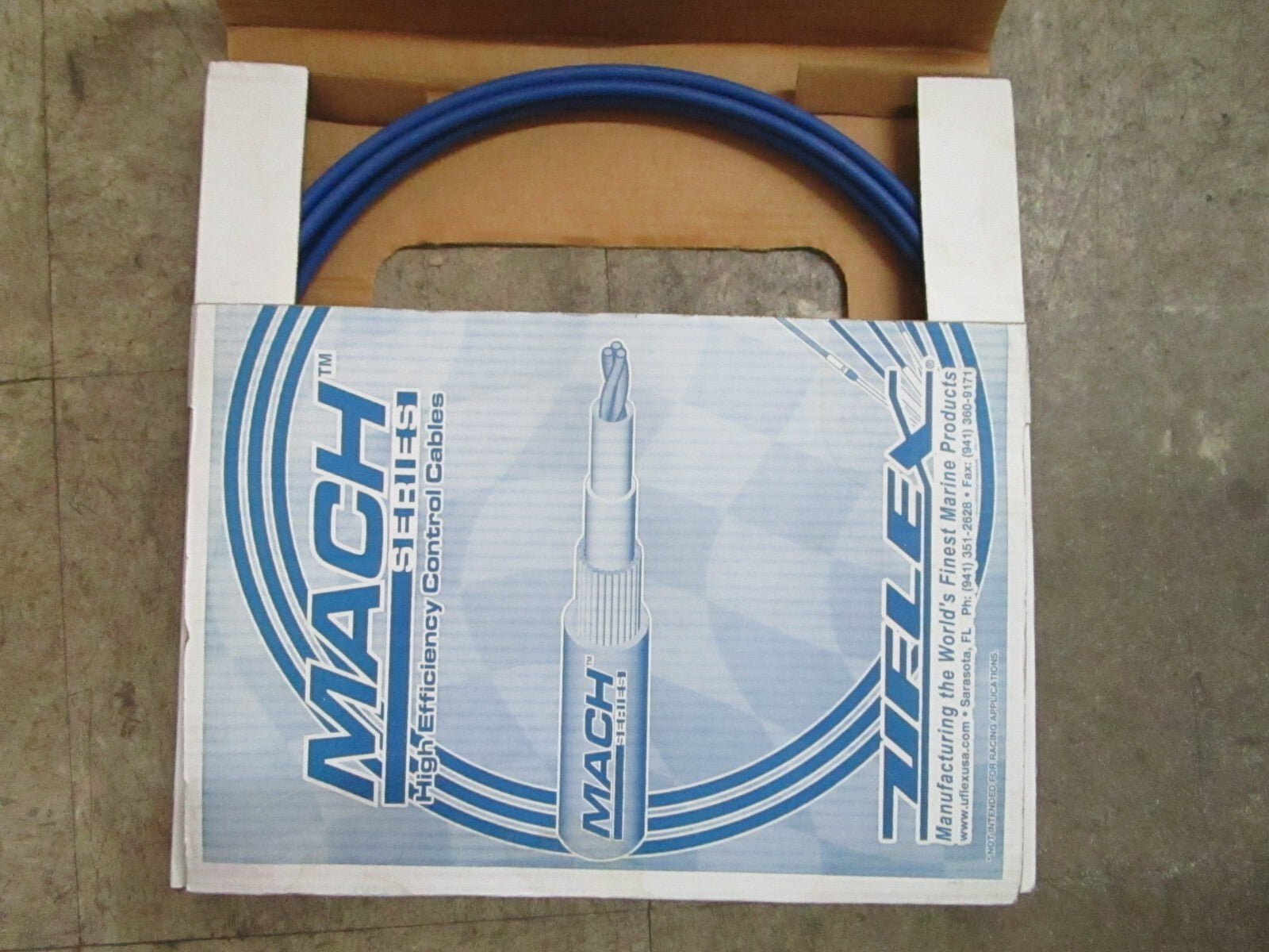 *NEW* 0820 Uflex 22' Control Cable MACH36X22