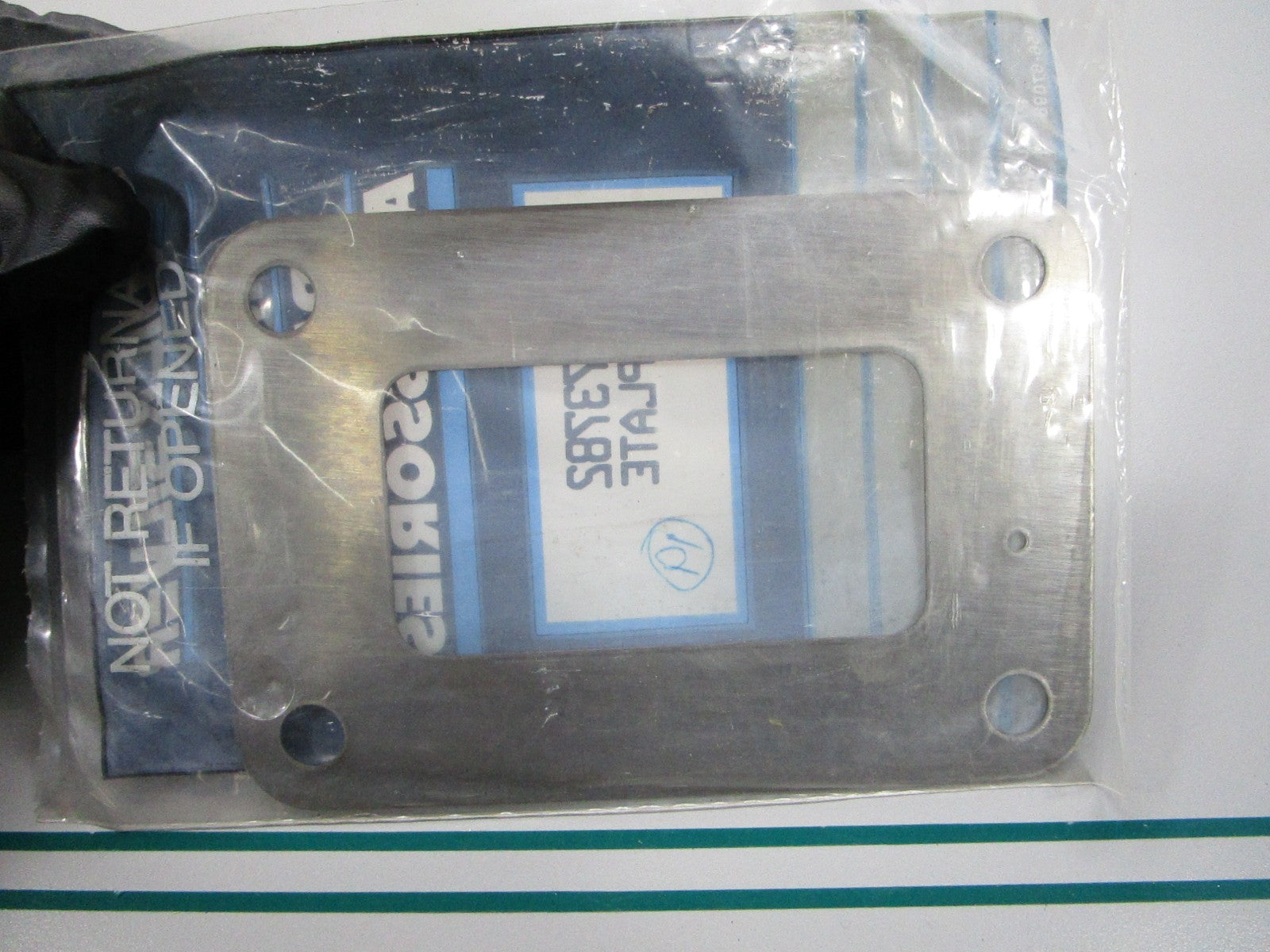 NEW OEM 73782 Mercury Quicksilver Exhaust Plate 0810