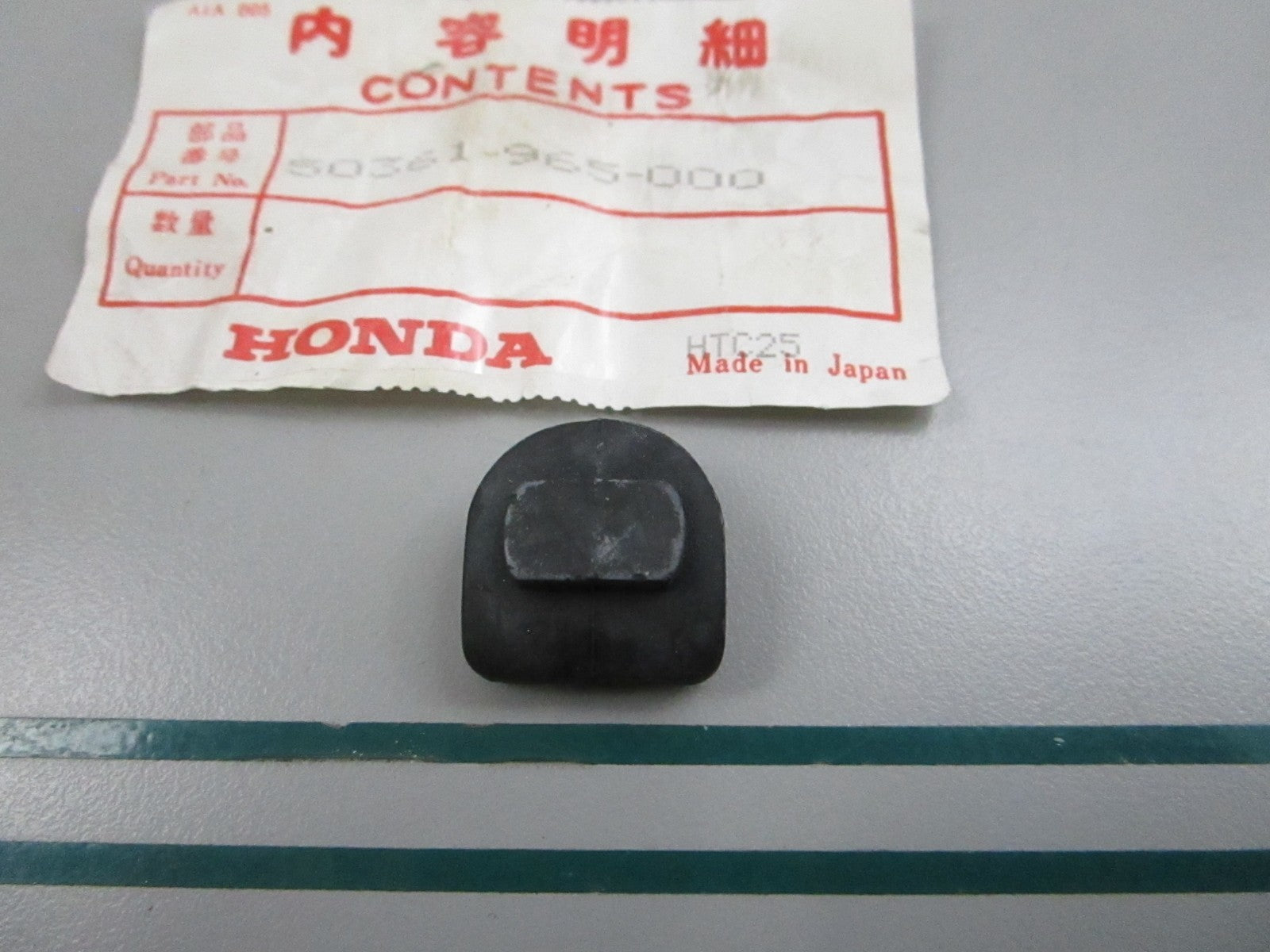 NEW OEM 50361-965-000 Honda Rubber 0810