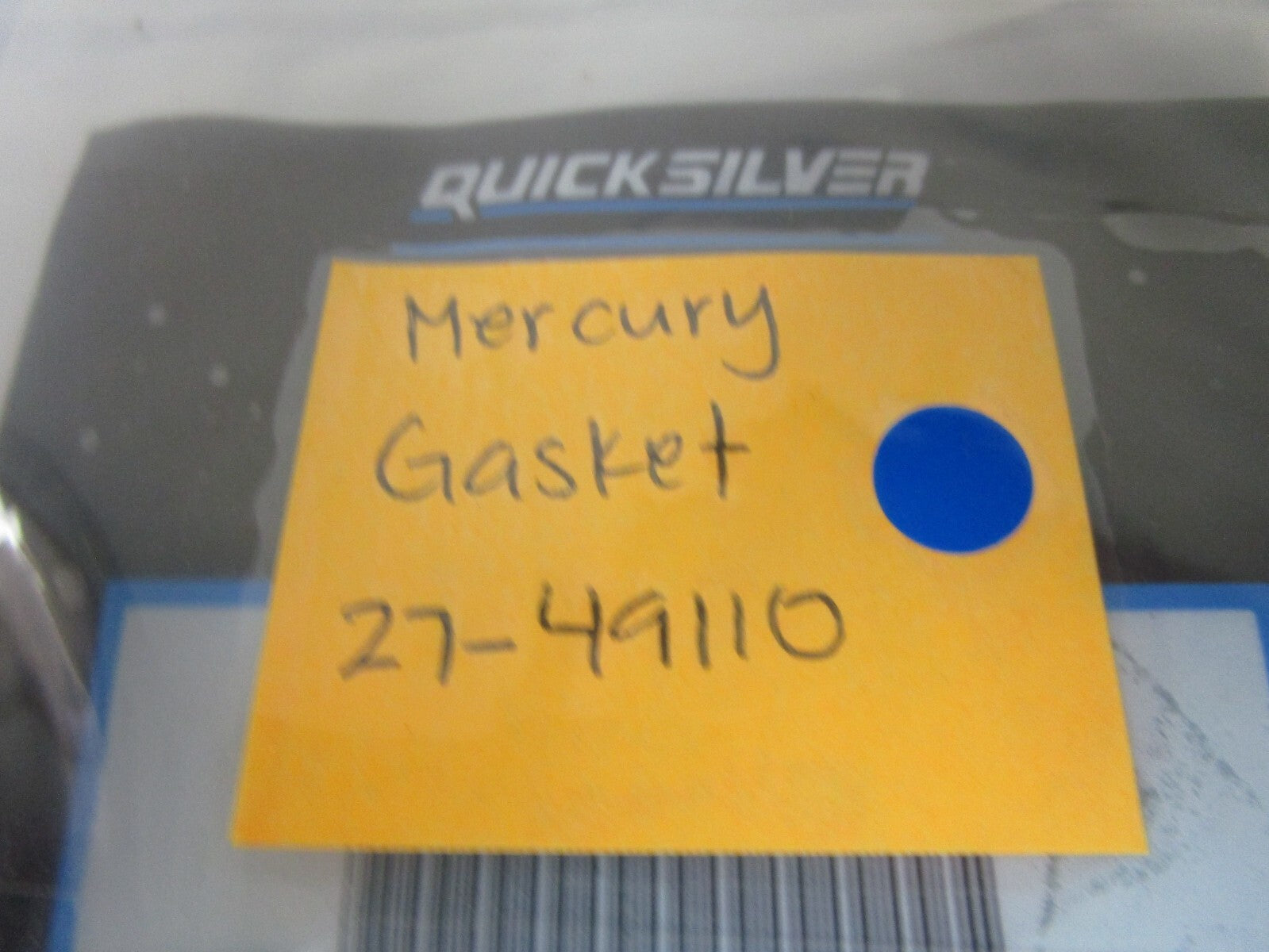 *NEW OEM* (LOT OF 2) 0810 Mercury Quicksilver Gasket 27-49110