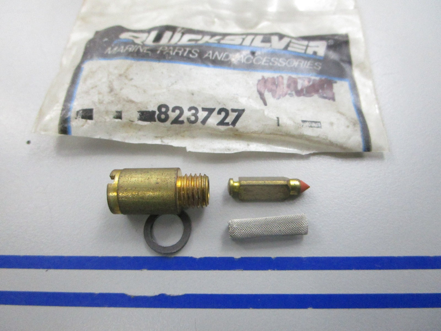 NEW OEM 823727 Mercury Quicksilver Inlet Needle & Seat 0810
