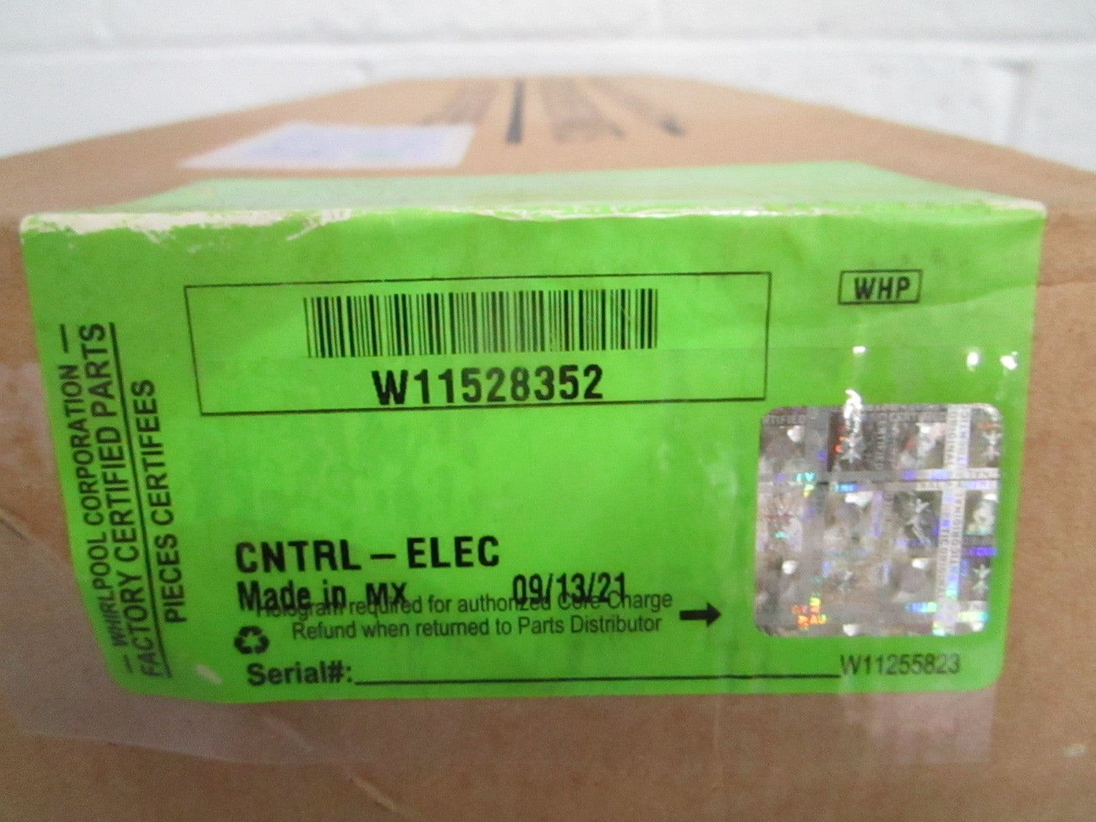 Whirlpool NEW OEM Range Control Board W11528352 NOS Genuine Factory Part 0820