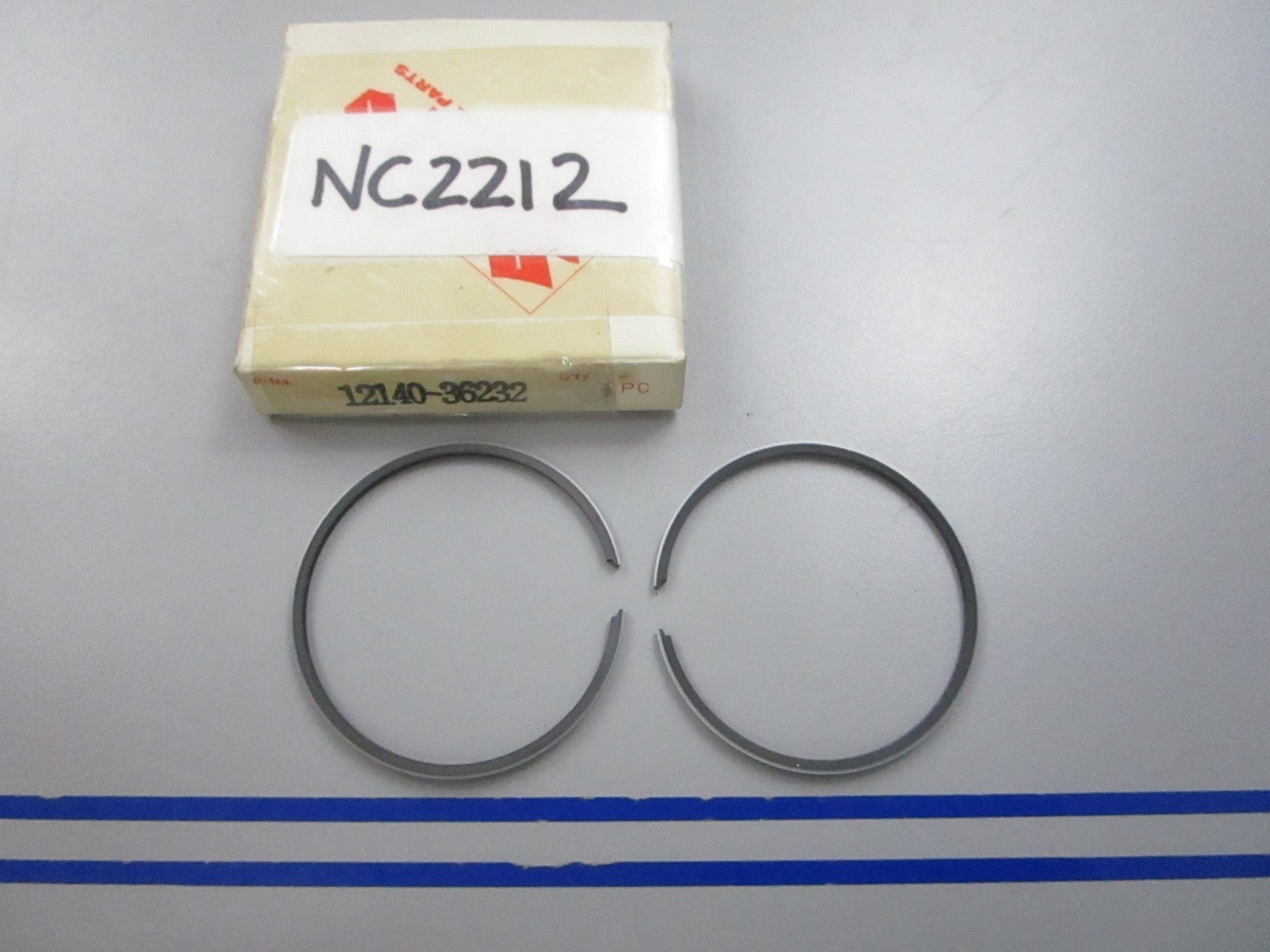 NEW OEM 12140-36232 Suzuki Piston Ring Set 0810